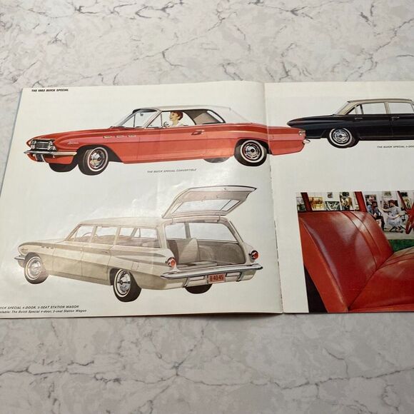 1962 Buick Special Sedan Coupe Convertible Station Wagon Dealer Sales Brochure - Picture 3 of 14